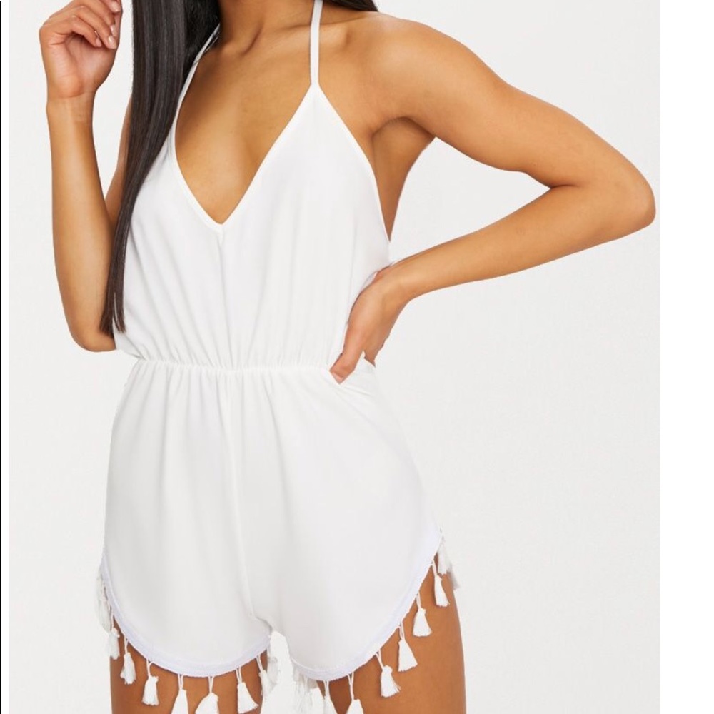 White Romper